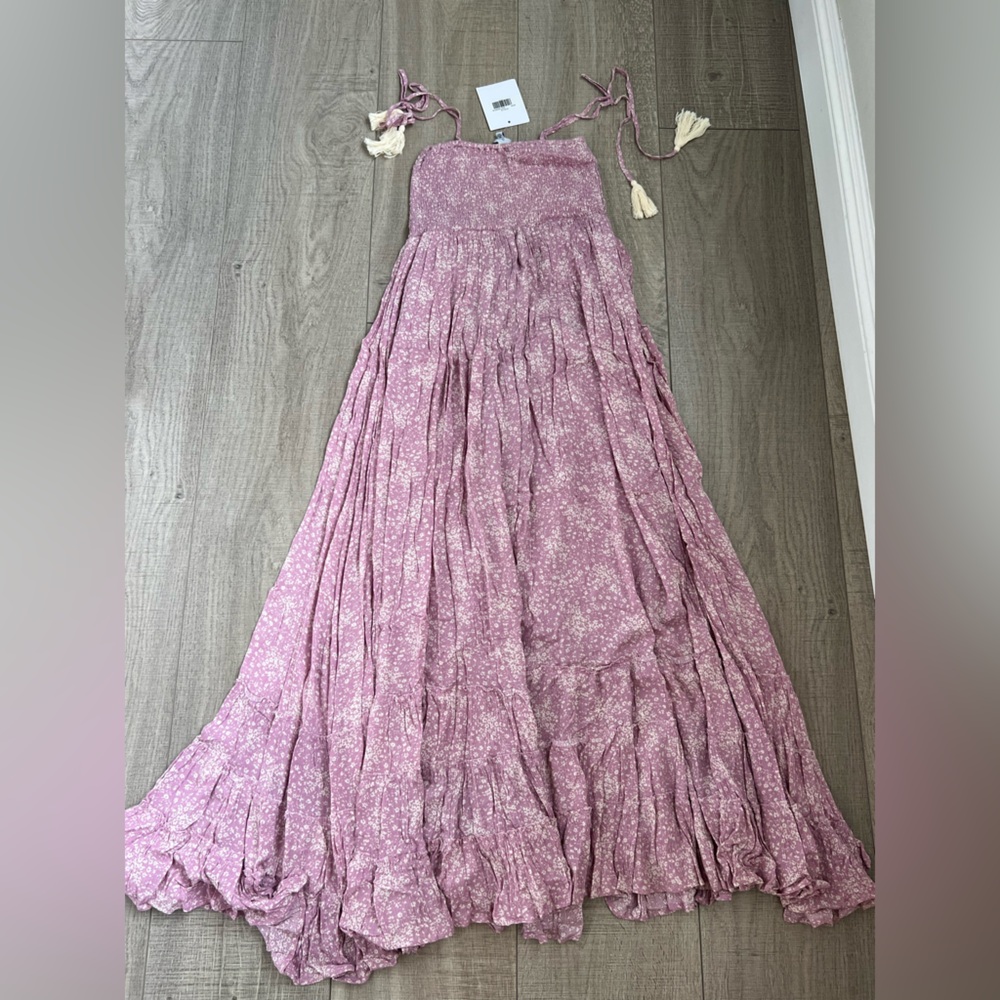 Vici Pink Lavender Floral Maxi Dress - Picture 8 of 11